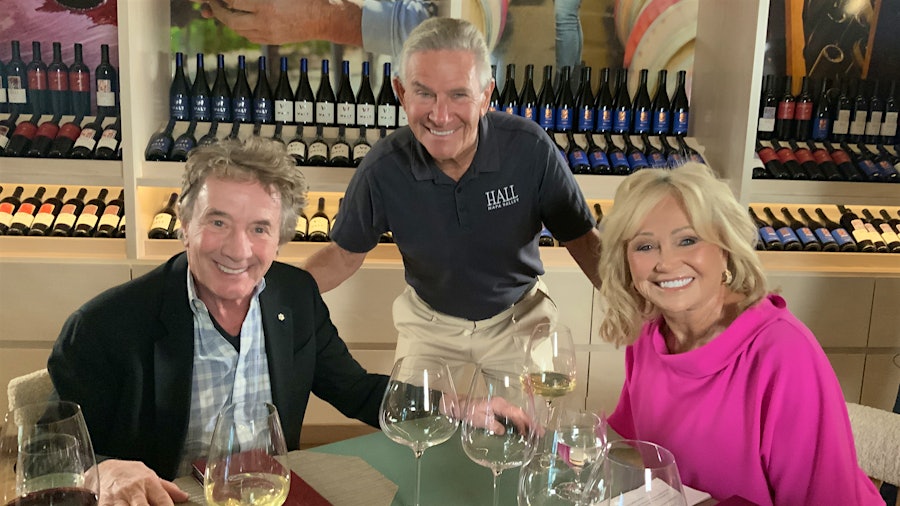 Martin Short got more than he bargained for when he joined Craig and Kathryn Hall in Palm Springs …